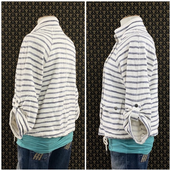 Anthro “Striped Sweater Jacket” by Dolan - Picture 15 of 16